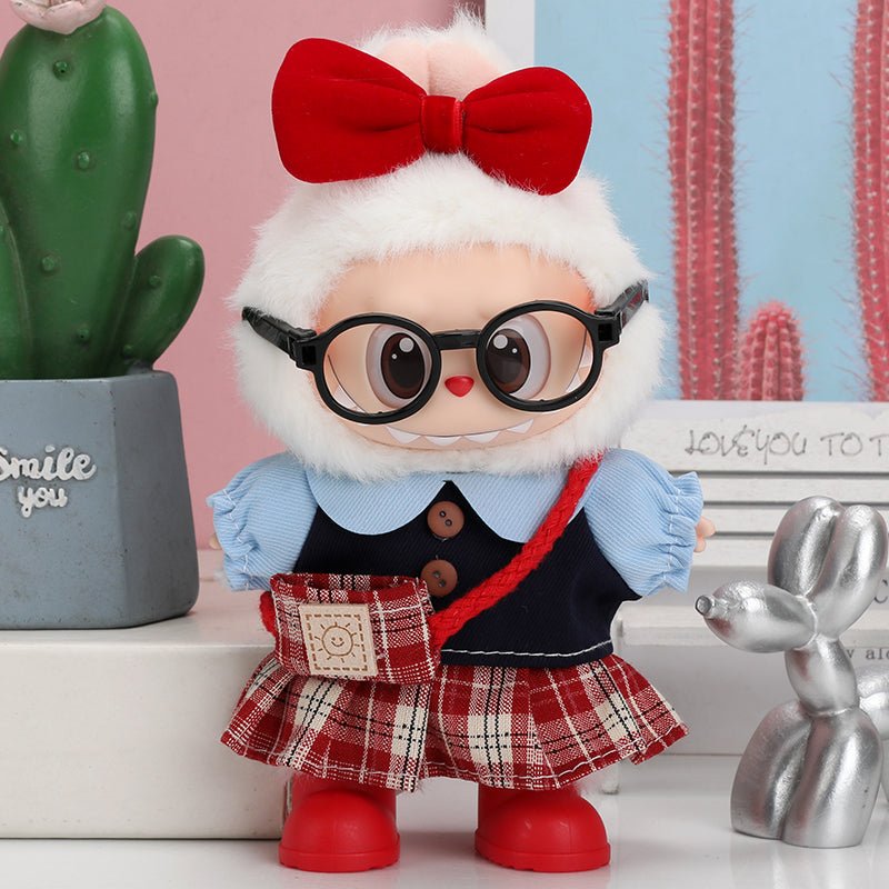 Labubu Cherry Red Girl Outfit