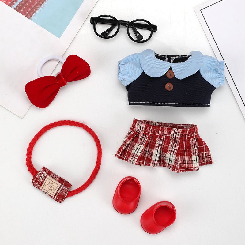 Labubu Cherry Red Girl Outfit