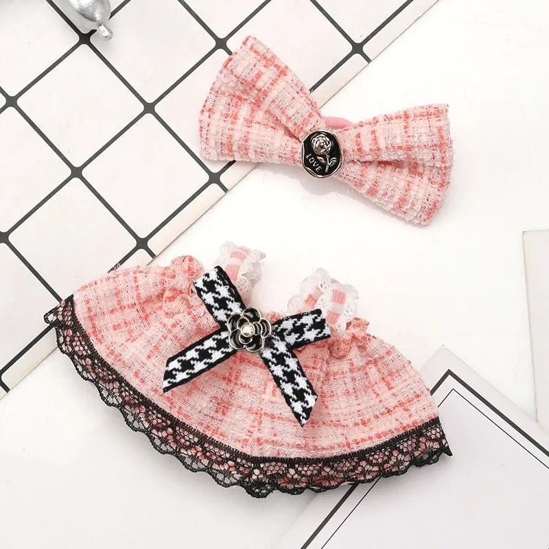 Labubu French Tweed Outfit